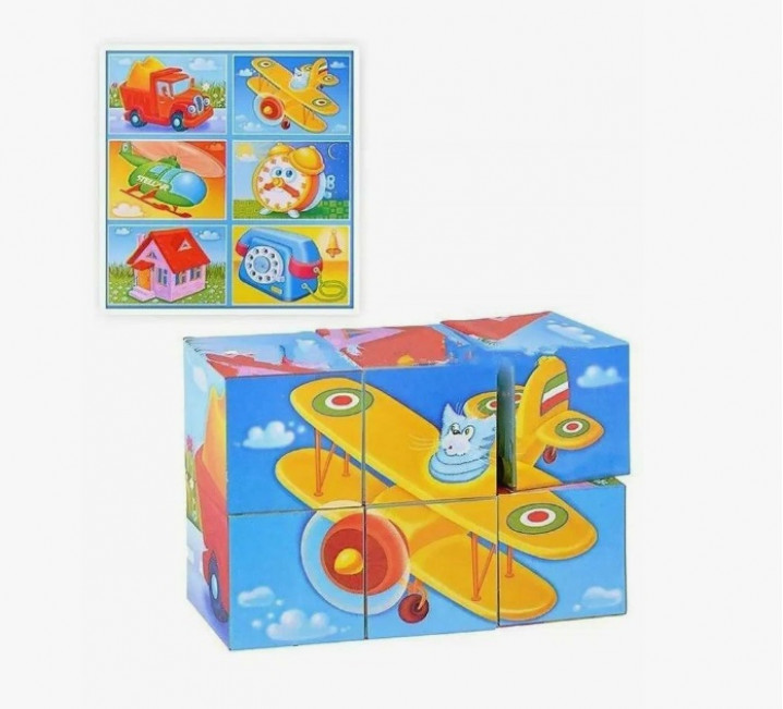 Кубики в картинках 22 ( из 6-ти штук)