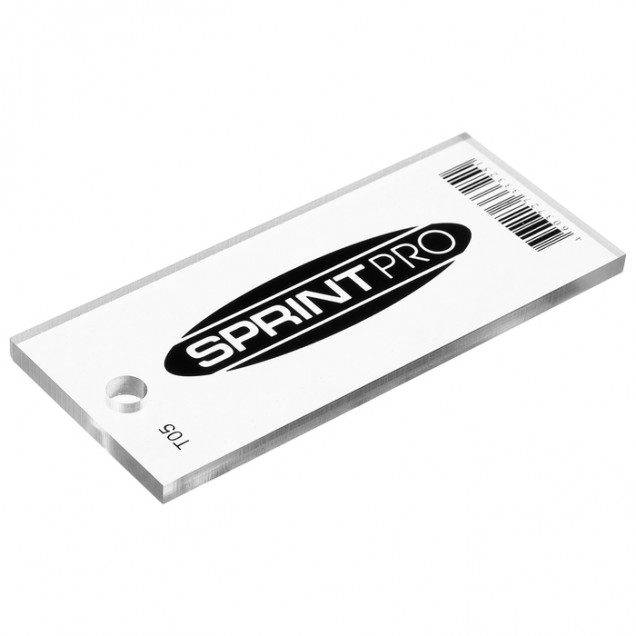 Скребок SPRINT PRO для снятия мази Т05 (толщина 5 мм.)