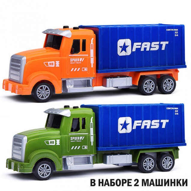 Набор машин "Фура" в пакете (10702070/230126/5026574, Китай )