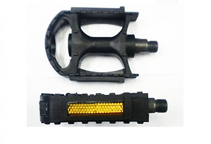 Педали Neco WP-168-1, основа пластик, с катафотами, арт 3032603-29