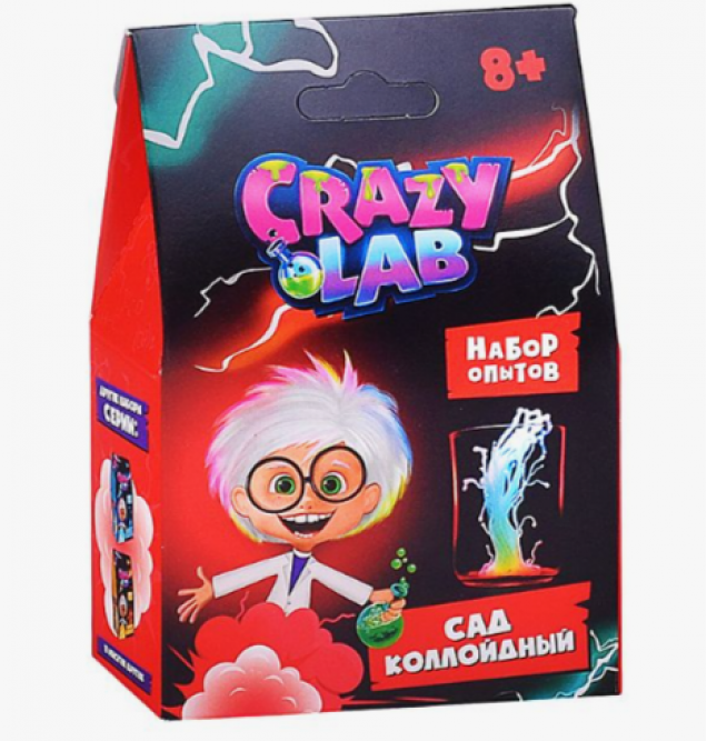 Игрушка для детей: Научно-познавательный набор "Коллойдный сад" модели Crazy Lab