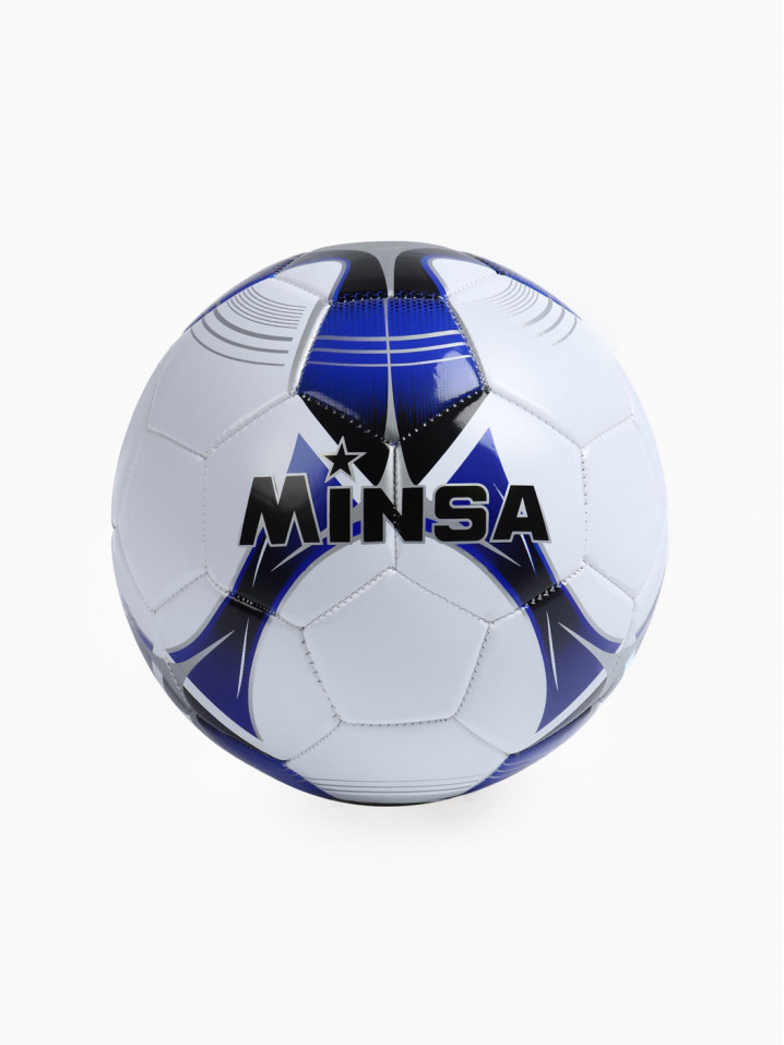 Футбольный мяч MINSA Classic, машинная сшивка, 32 панели, р. 5, TPU 02