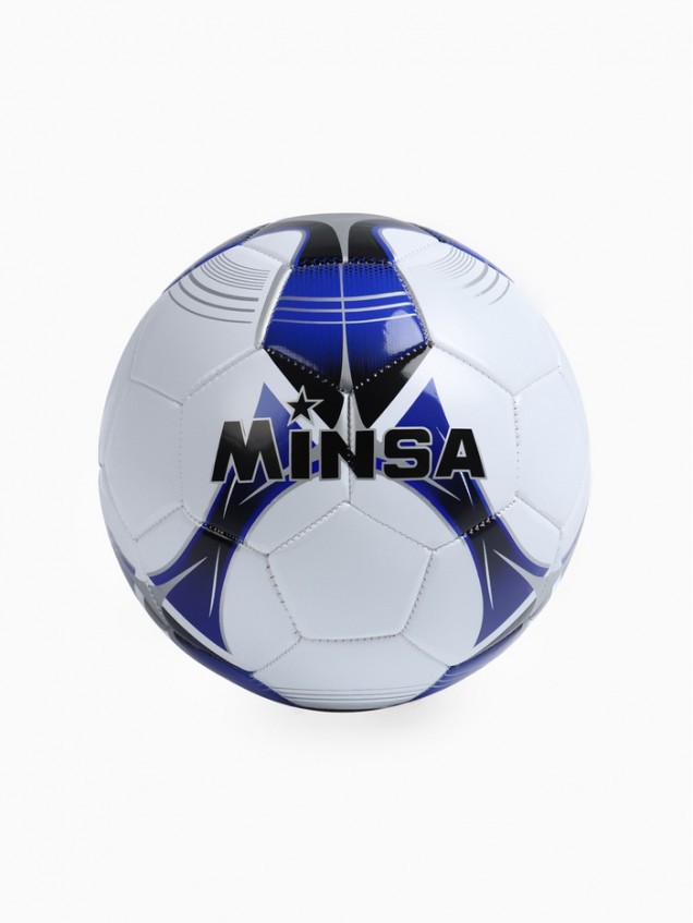 Футбольный мяч MINSA, машинная сшивка, 32 панели, р. 5, PU 05