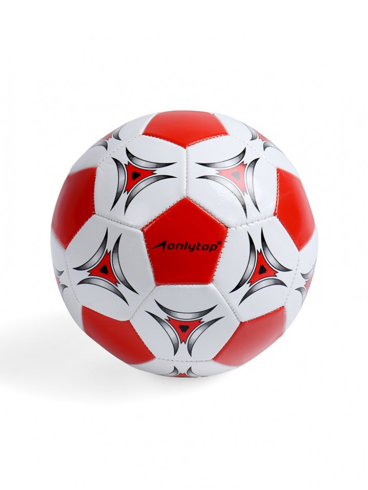 Футбольный мяч ONLYTOP, машинная сшивка, 32 панели, р. 5, PVC 08